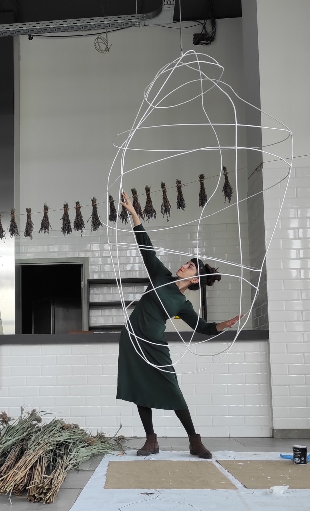 15 Paradise Marsh Maria Nalbantova studio work in progress